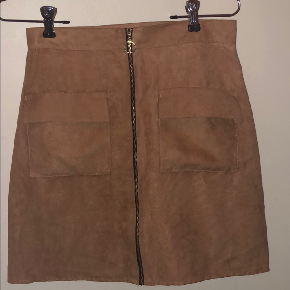 suede skirt
